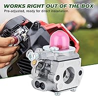 Vista 3 de Dalom Carburador TB22EC para Troy-Bilt TB22 TB21EC TB32EC TB42EC TB80EC TB2040XP Trimmer Weed Eater Murray M2500 M2510 Desbrozadora Reemplazar