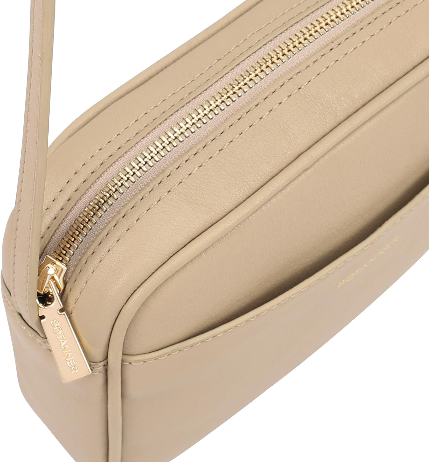 Women's Elegant Genuine Leather Crossbody Bag - Versatile Design, Adjustable Strap, Top Zip Closer, Light & Chic - Image 6