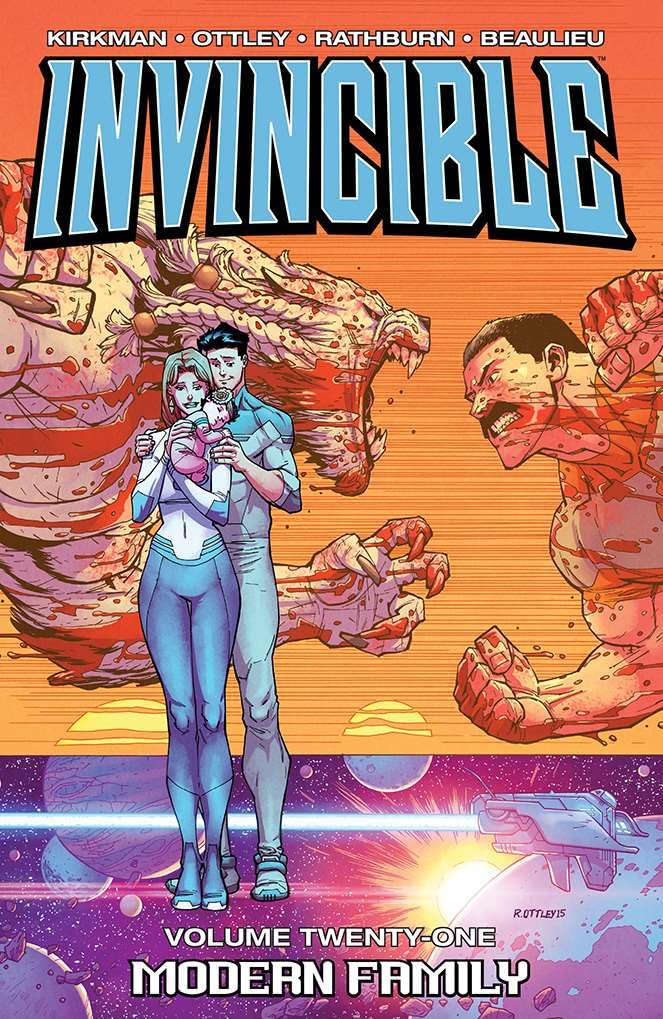 Invincible TPB #21 VF/NM ; Image comic book | Modern Family Robert Kirkman