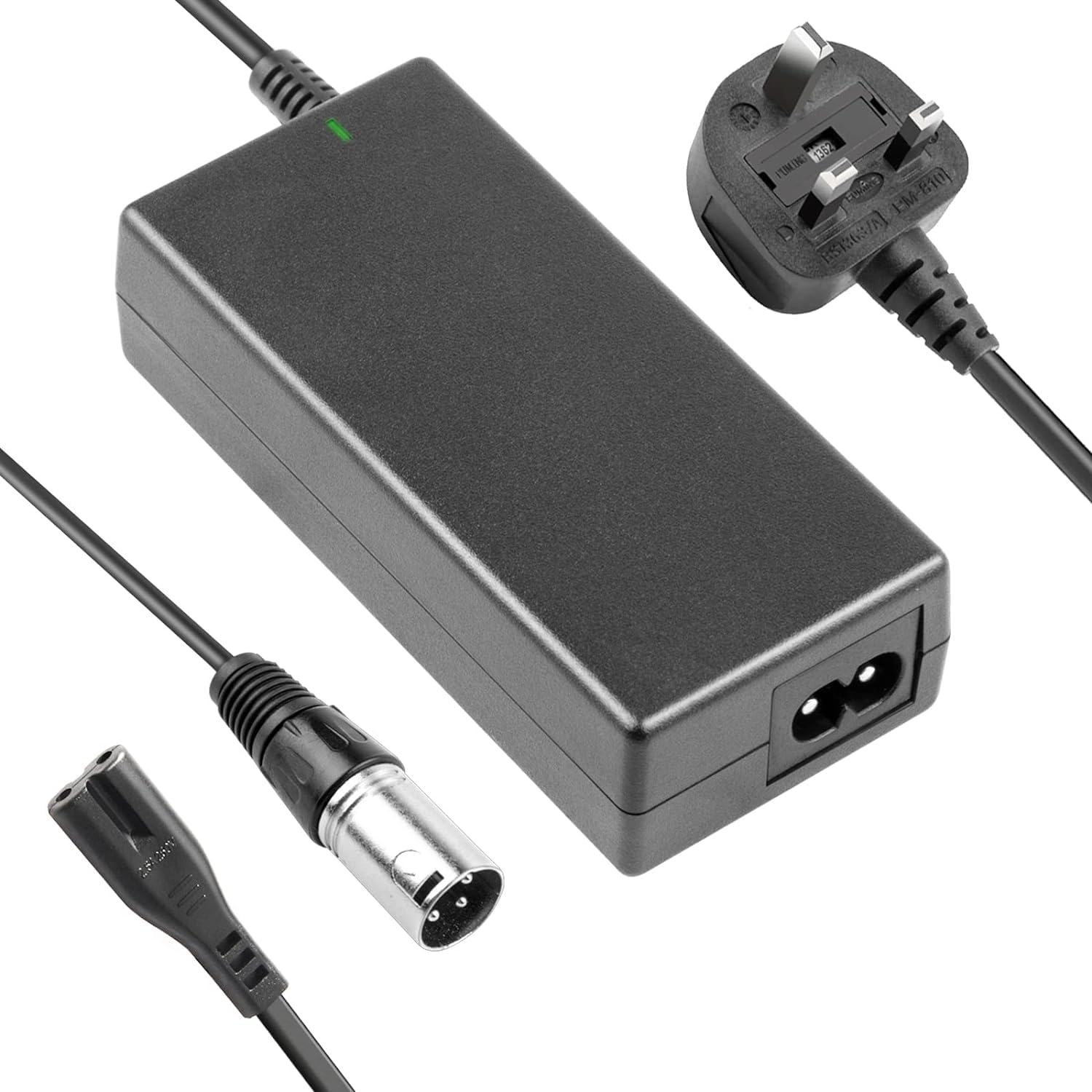 ARyee 29.4V 2A Scooter Battery Charger for Schwinn S150 S180 S200 S250 S300 S350 S500 X-CEL Zone 5, Bladez XTR SE Street Comp, Currie e-ride PHAT FLYER SE PHAT PHANTOM