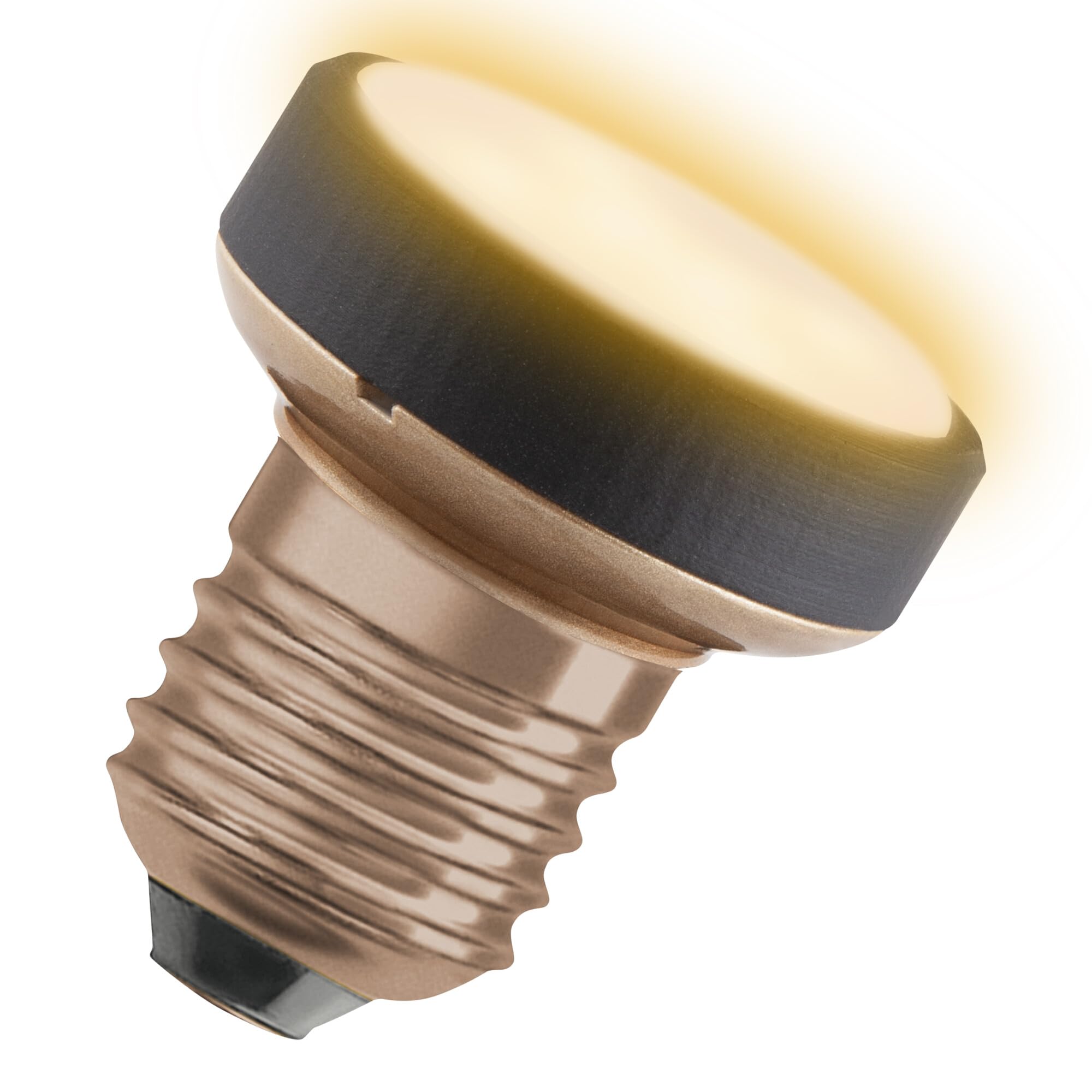OSRAM Flat Lamp, lámpara LED ultra-compacta y plana con casquillo E27,