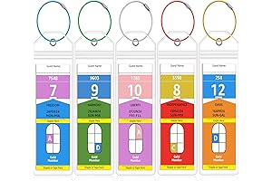 5 Pack Cruise Luggage Tag Holder for Royal Caribbean