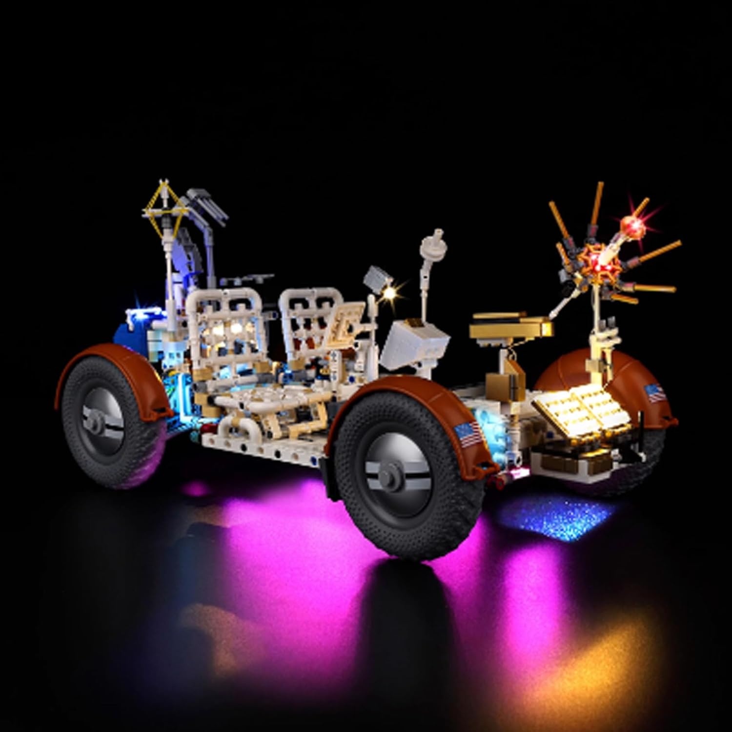 LED Lighting Kit Compatible with Lego 42182 Lunar Exploration Rover Series LED Light Set (Model Kit Not Included - Lighting Components Only) (Classic Edition)