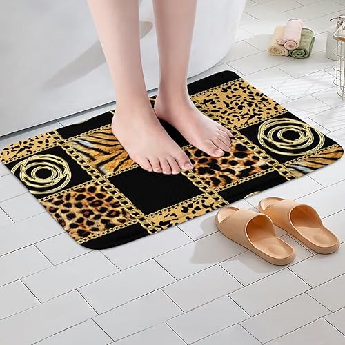 Miniatura 10 de Alfombras de baño antideslizantes con diseño de llamas de dibujos animados para baño, decoración de alpaca verde azulado, extrasuave y absorbente,