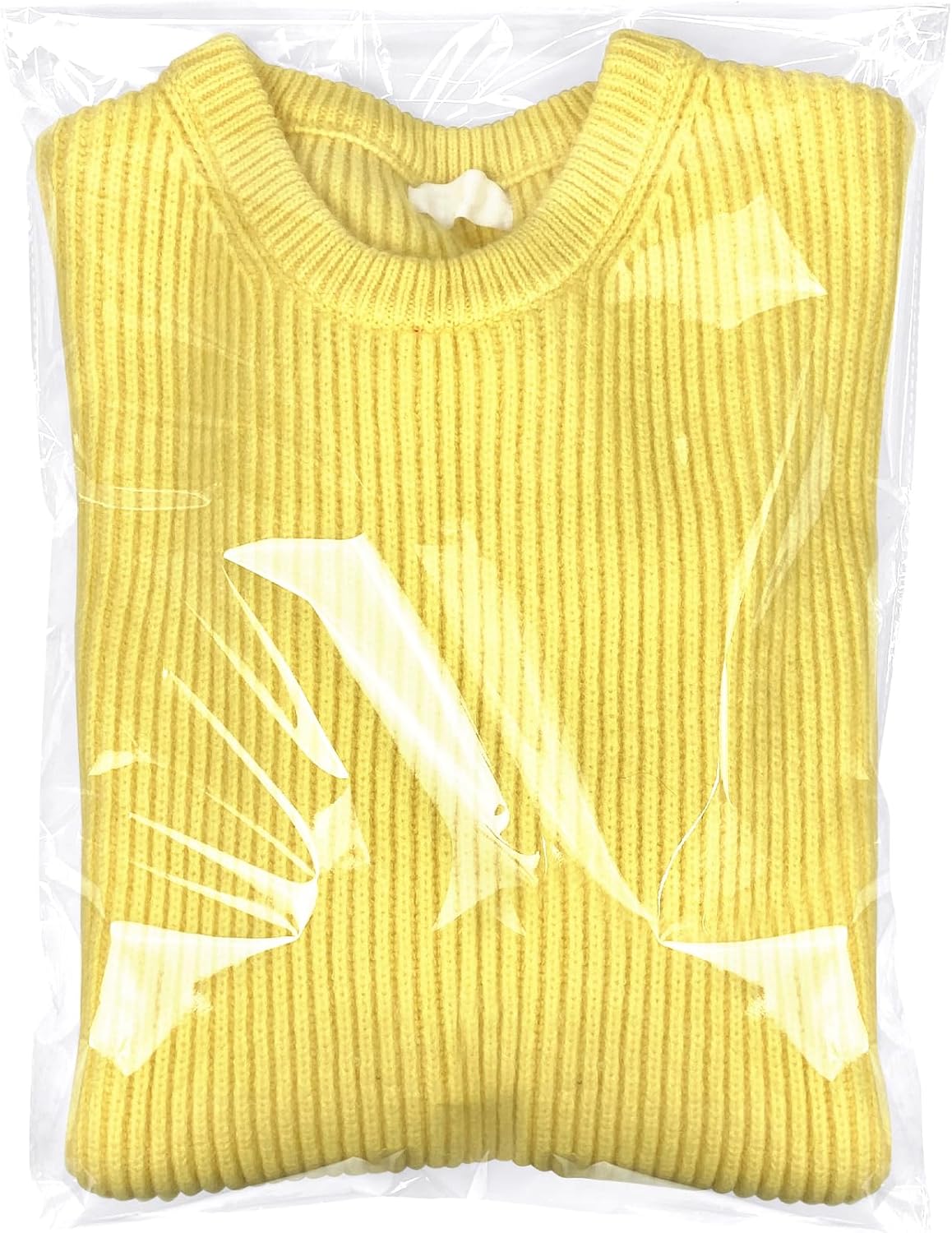 Clear Resealable Cellophane Plastic Bags Self Adhesive for Packaging Shirts, Clothing and Products,50 Pcs 14x20 Inches Self Sealing Cellophane Bags - Image 5