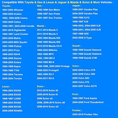 Miniatura 7 de Sensor de temperatura del refrigerante, sensor de temperatura ECT D583 19022018 compatible con Toyota Lexus Mazda - 4Runner Avalon Camry Corolla
