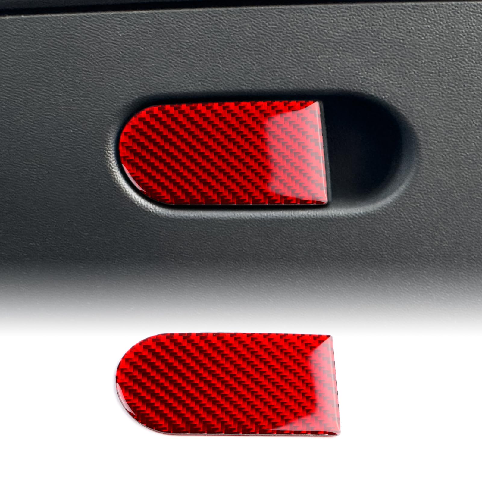 KUNGKIC Kohlefaser Aufkleber Für Mini Cooper 2024-2025 - Türschalter & Kofferraum Trim