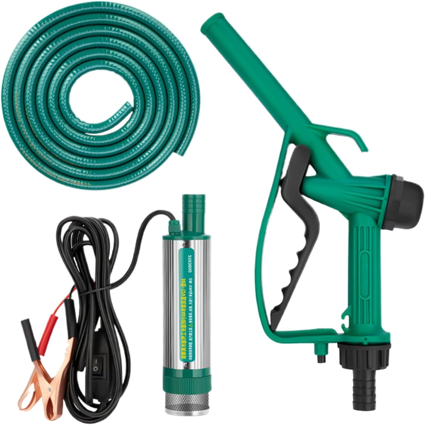 Transfer Water Pump, Electric Fluid Siphon Extractor, Vehicle Oil Siphon Extractor, for Outdoor Garden RV Agriculture Irrigation Garage Farm