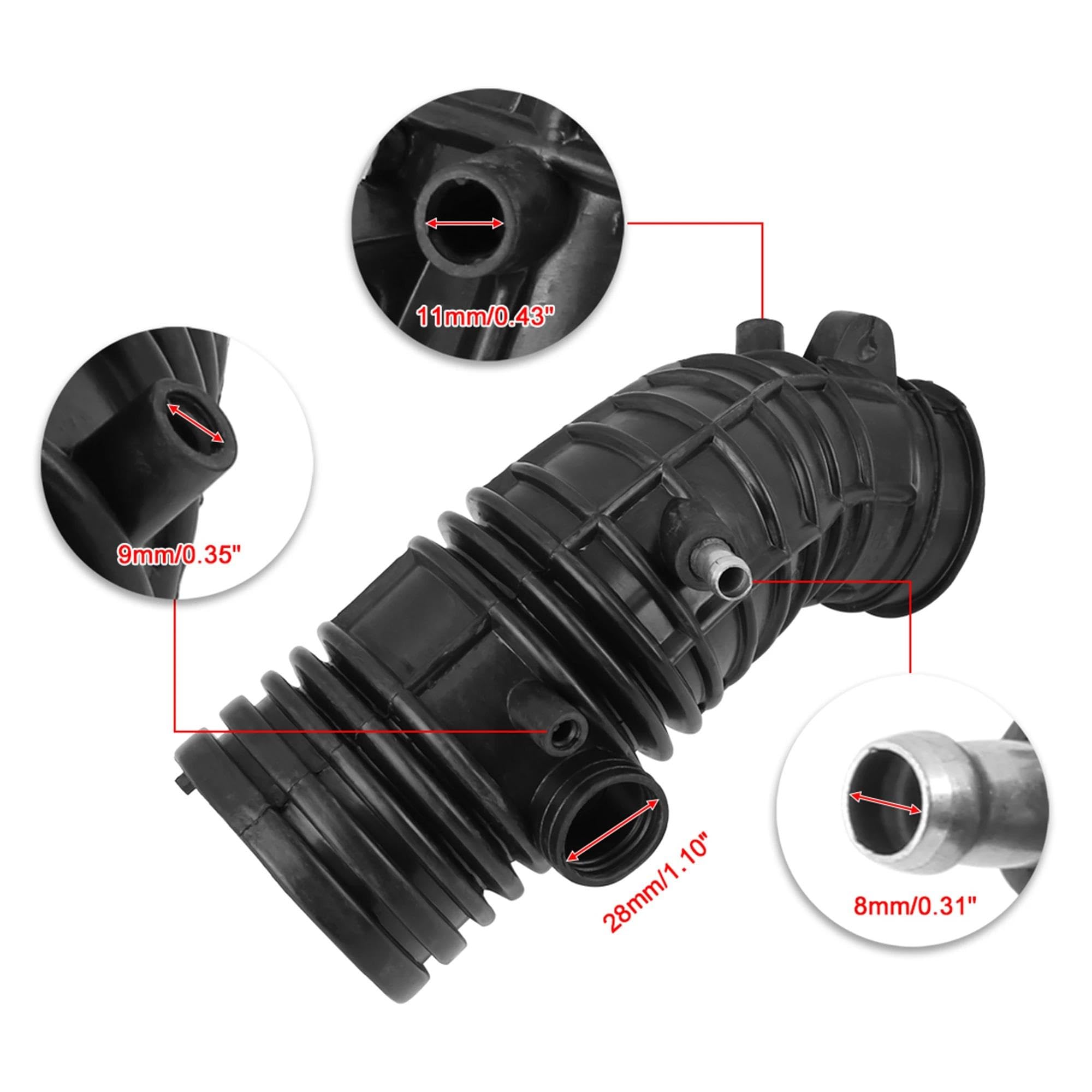 Zestaw filtrów wlotu powietrza Accord intakes auto i4 2,4 l 2003-2005