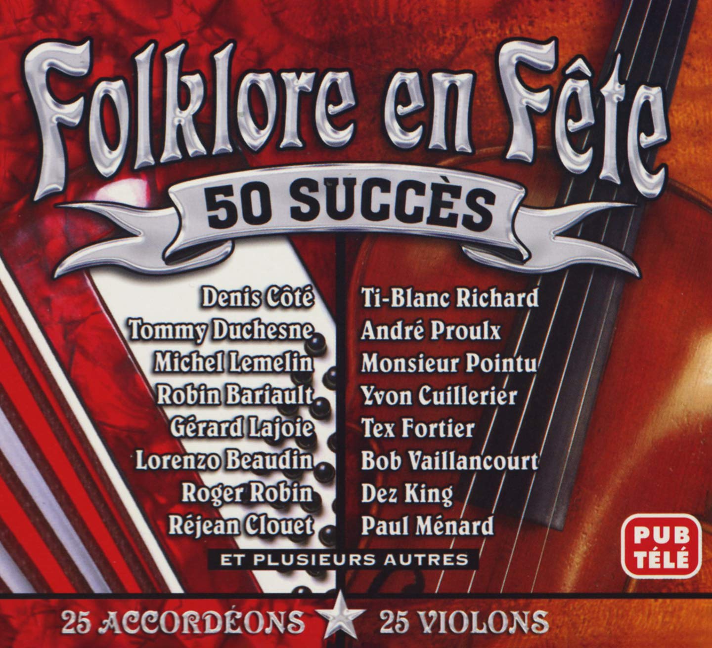 VARIOUS - FOLKLORE EN FETE 50 SUCCES [Audio CD] VARIOUS