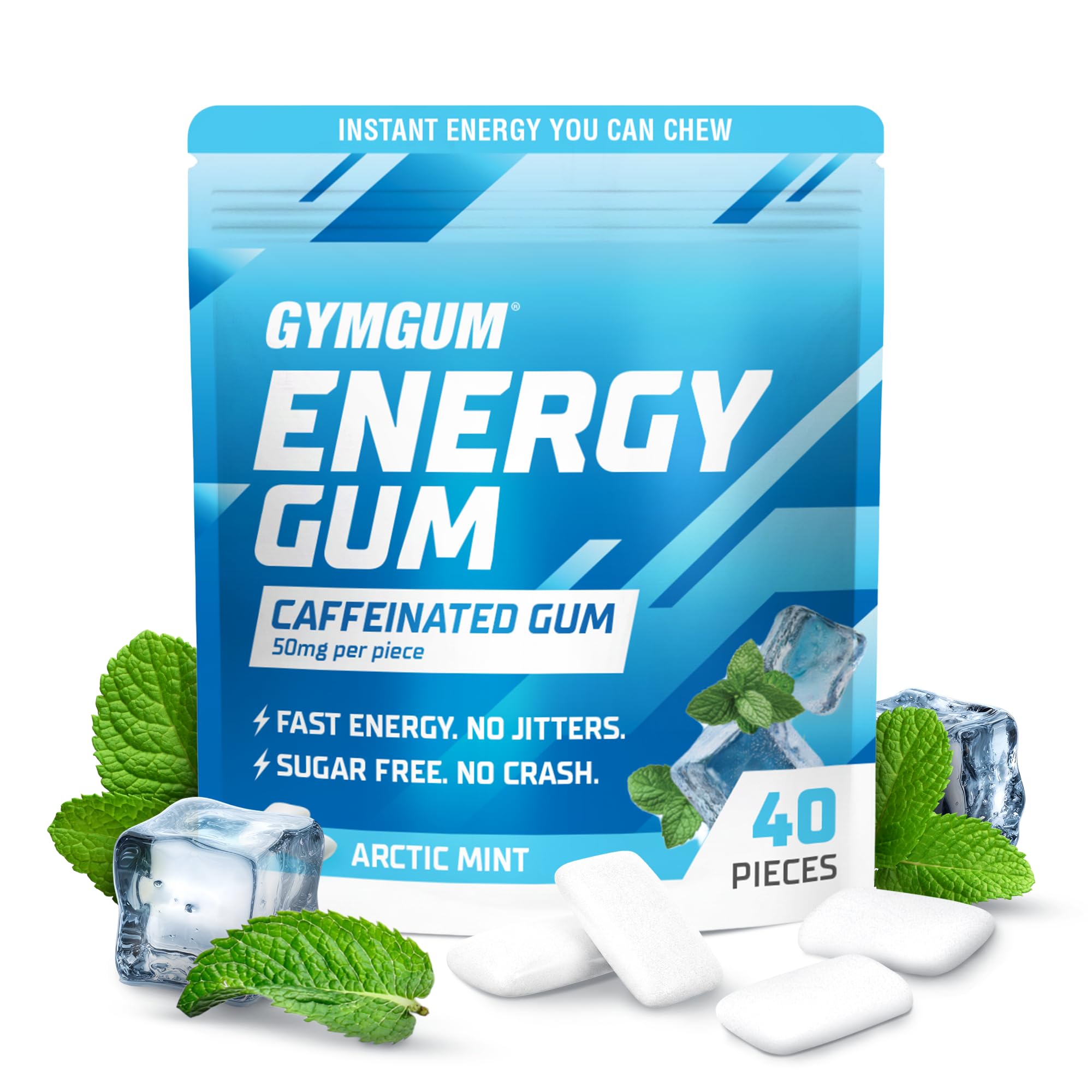 GYMGUM Energy Caffeine Gum