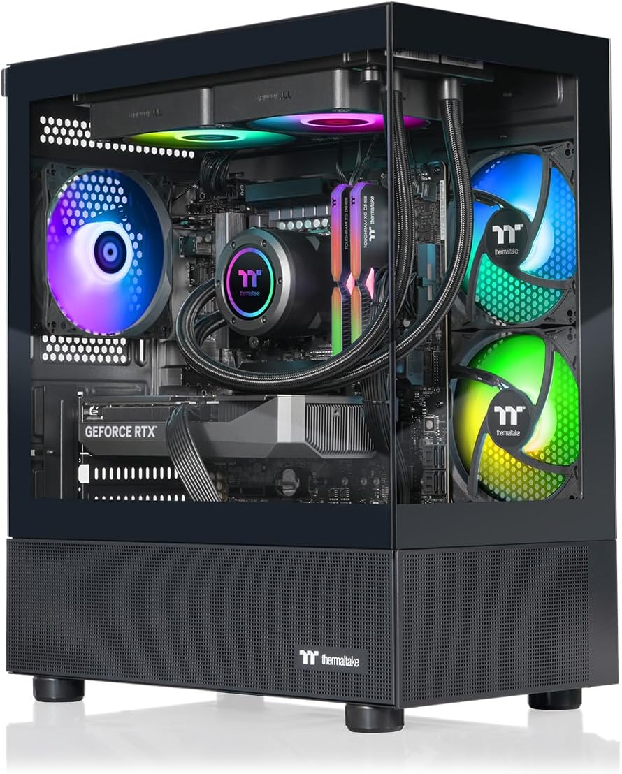 Thermaltake Gaming Desktop PC NE i1460TG-V170B Intel Core i5-14600K 32GB DDR5 1TB SSD GeForce RTX 5060 Ti