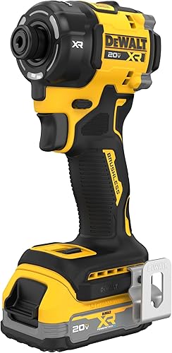 Miniatura 2 de DEWALT Kit de destornillador de impacto inalámbrico hidráulico silencioso de 20 V MAX XR de 14 pulgadas con batería POWERSTACK y cargador (DCF870E1)