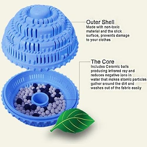 Miniatura 5 de Superpelota de detergente alternativo para ropa completamente natural y respetuoso con el medio ambiente, marca Beron. Rinde hasta 1500 lavados