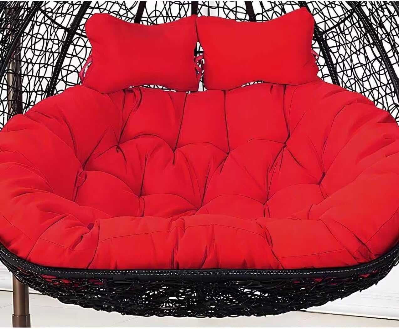 Coussin pour fauteuil suspendu double étanche idéal pour vos moments de détente sur la terrasse