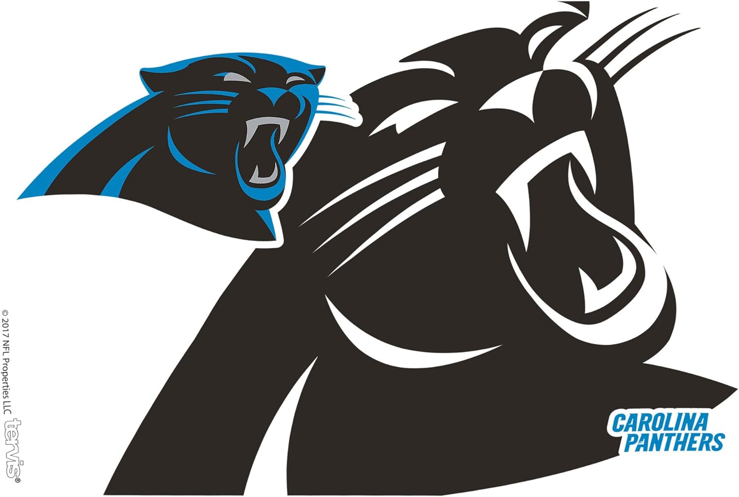 Tervis Made in USA Double Walled NFL Carolina Panthers Insulated Tumbler Cup Keeps Drinks Cold & Hot, 16oz, Genuine - Image 2