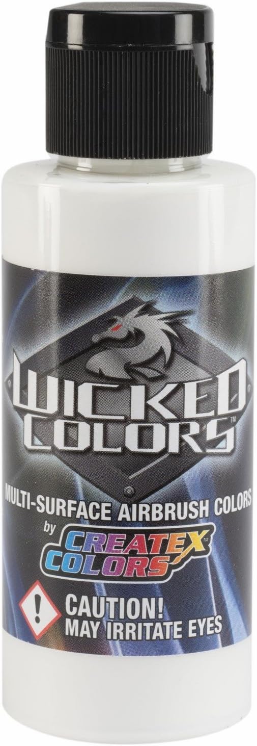 Wicked Colors Createx W351 Silver 2oz. waterbased