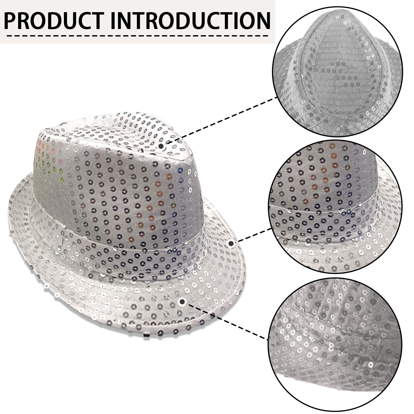 AWAVM Costume Kids Hat for Boy Girls Western Jazz Dance Hat - Image 3