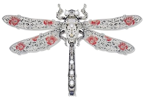 Piececool 3D Puzzles for Adults, Dragonfly Metal Model Building Kits