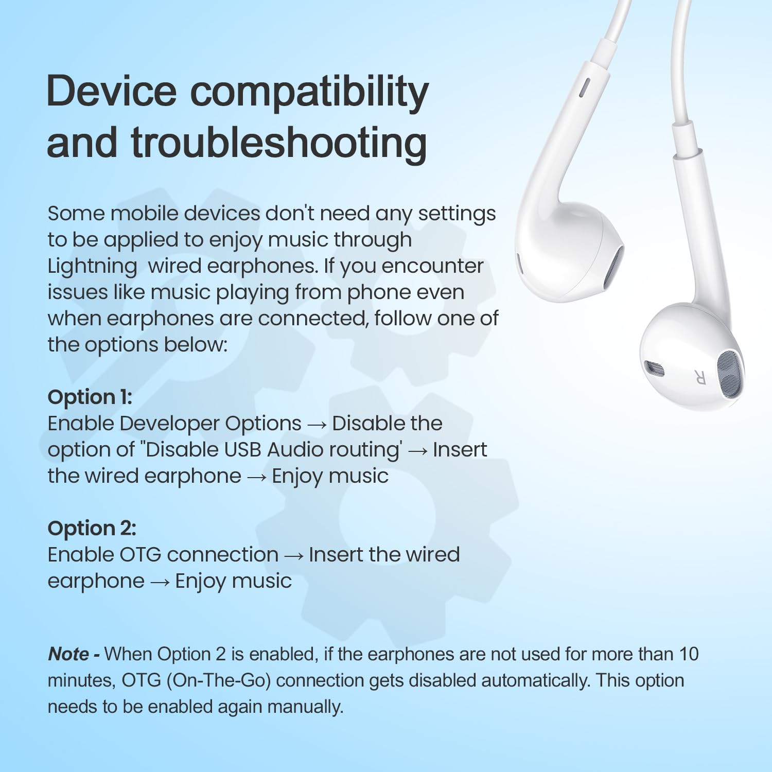 HAMMER Nova 4 Lightning Earphones - White -7