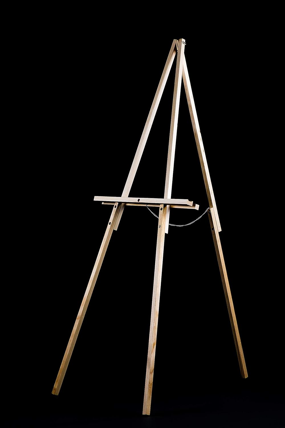 Wood Easel for Wedding or Any Event's Framed Picture Display  l Events Flower Display l Wood Easel Floral (Natural)