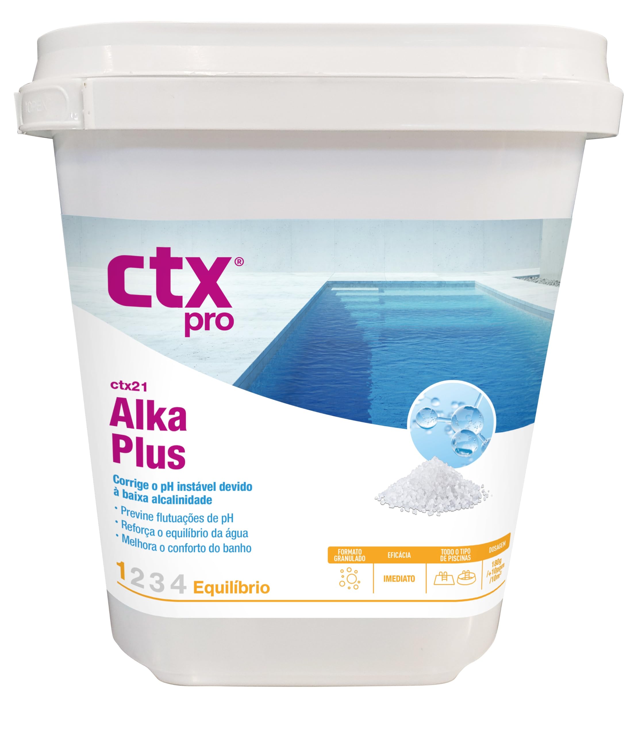 CTX Augmenteur alcalinité 21 6 kg.