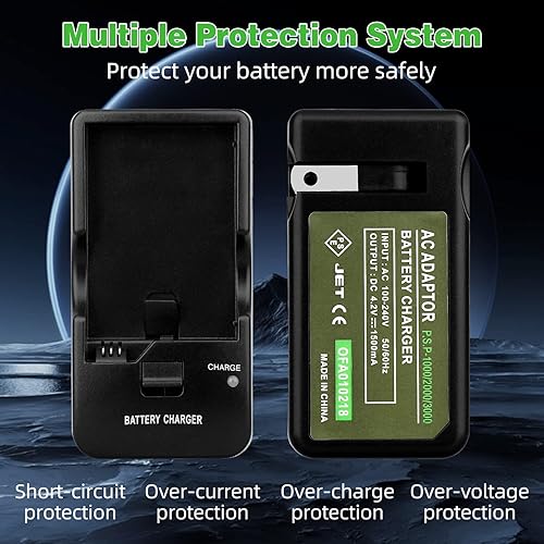 Miniatura 3 de OSTENT Soporte de cargador de pared de escritorio para Sony PSP 1000 2000 3000