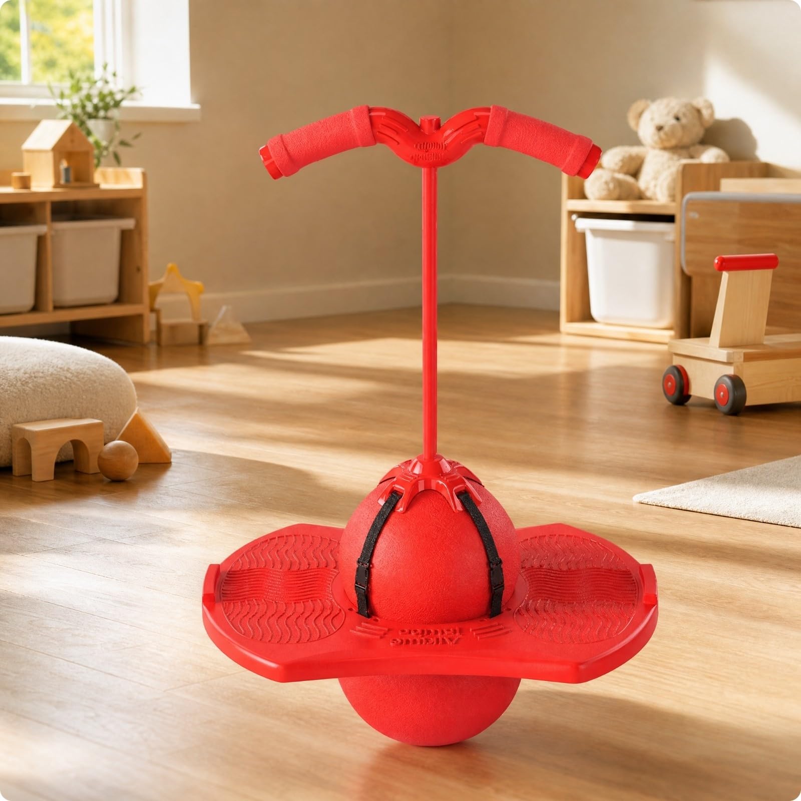 harayaa Rebotador Seguro Juguete con Base Esférica Entrenador Equilibrio Infantil para Uso en Casa