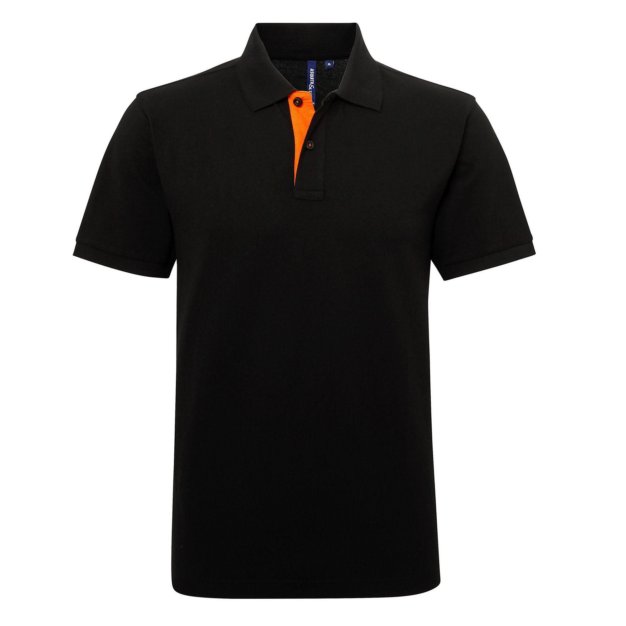 Asquith And Fox Men's Classic Fit Contrast Polo Shirt