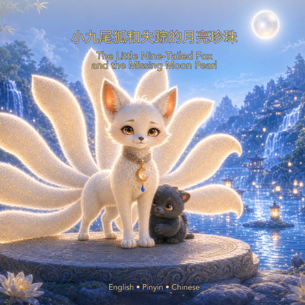 The Little Nine-Tailed Fox and the Missing Moon Pearl 2: A Chinese Mythology Picture Book About Courage, Truth, and Looking Beyond Fear