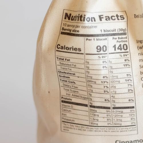 Miniatura 10 de Lehman's Mezcla de galletas, rápida y fácil de preparar y hornear, caliente deliciosa bolsa de regalo de 10.25 onzas, suero de leche tradicional