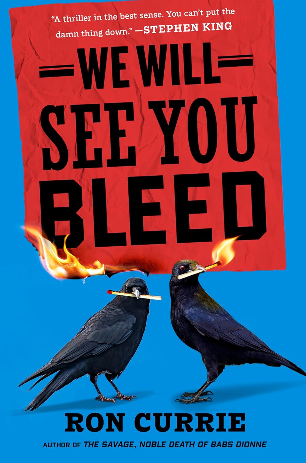 We Will See You Bleed      Hardcover – July 7, 2026