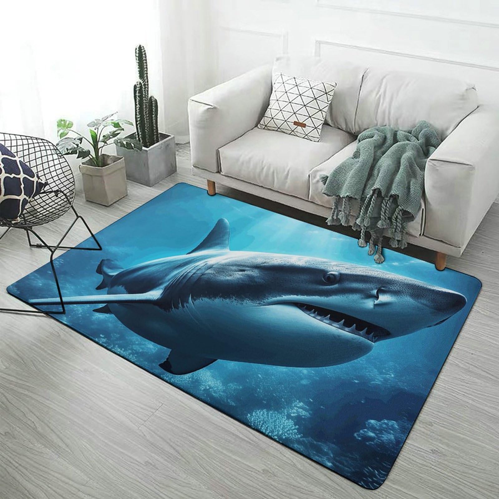Tapis de sol absorbant grand format lavable au toucher doux haut de gamme