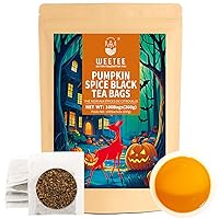 Vista 27 de WT WEETEE Emperor's Pu-erh - Bolsas de té 100 unidades, té oscuro Yunnan fermentado envejecido, suave y suave, con cafeína