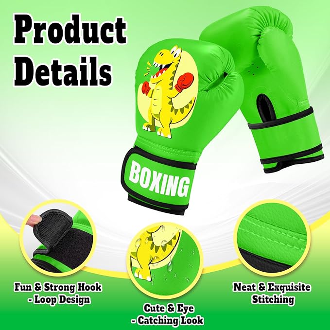 Guantes de Boxeo para Entrenamiento con Espuma y Cierre de G miniatura 6