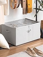 Vista 5 de Organizador de zapatos StorageWorks para clóset, caben hasta 24 pares, contenedores de almacenamiento con cubículos ajustables y cubierta Gris