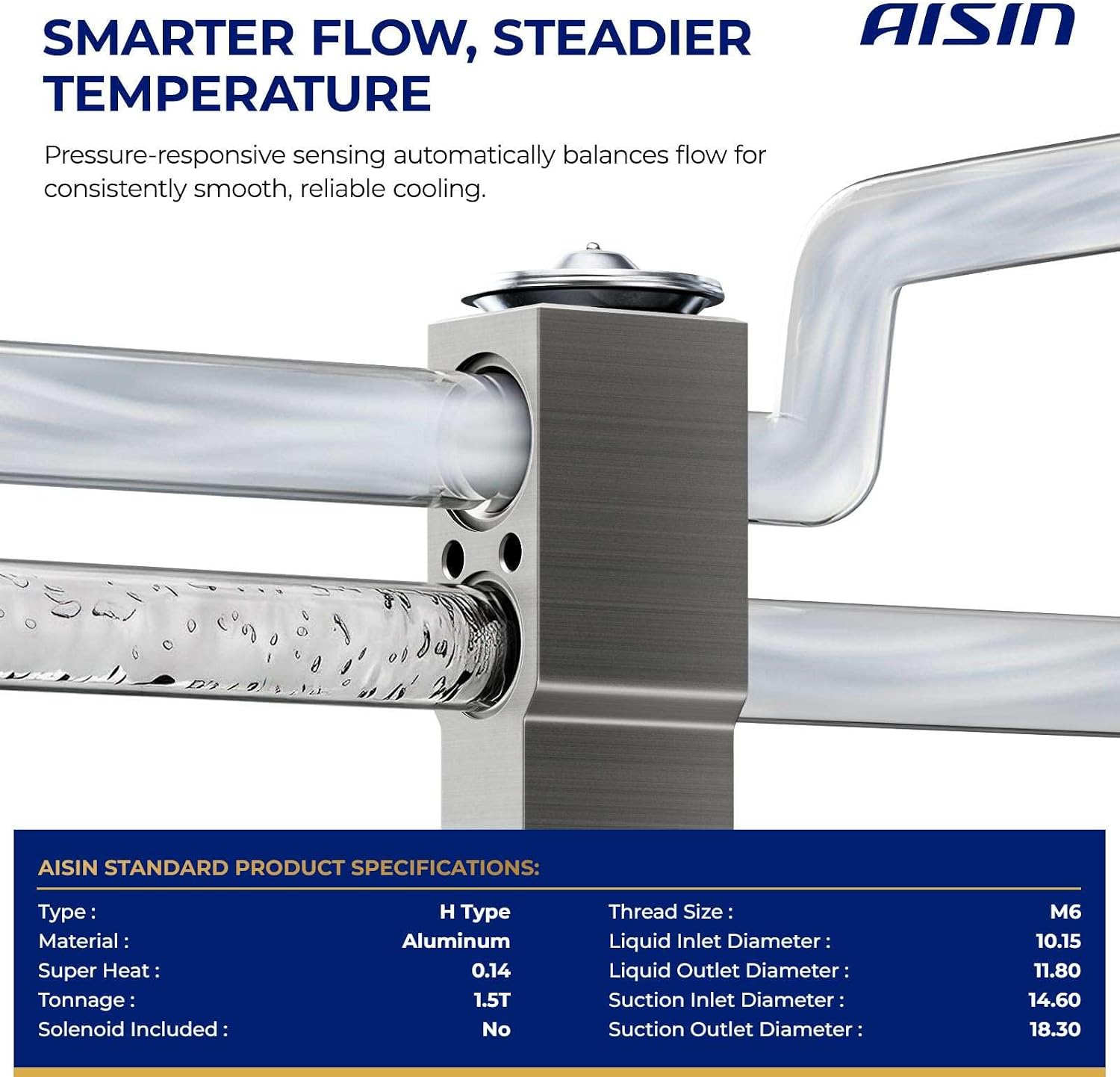 AISIN AFTERMARKET AEVN-00403 A/C Expansion Valve