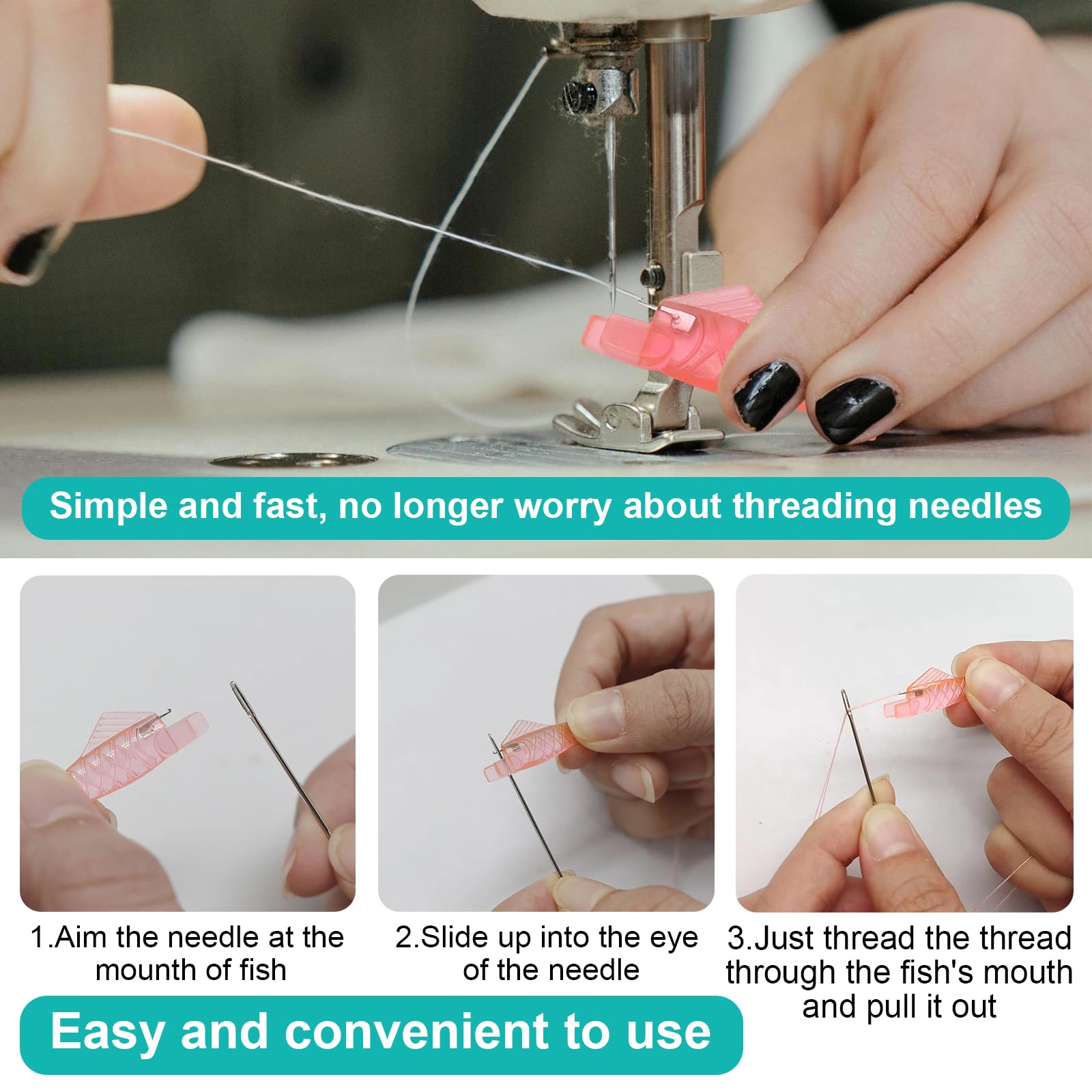 Aimant Couture Précis 2 Guides Magnétiques Pour Machine à Coudre