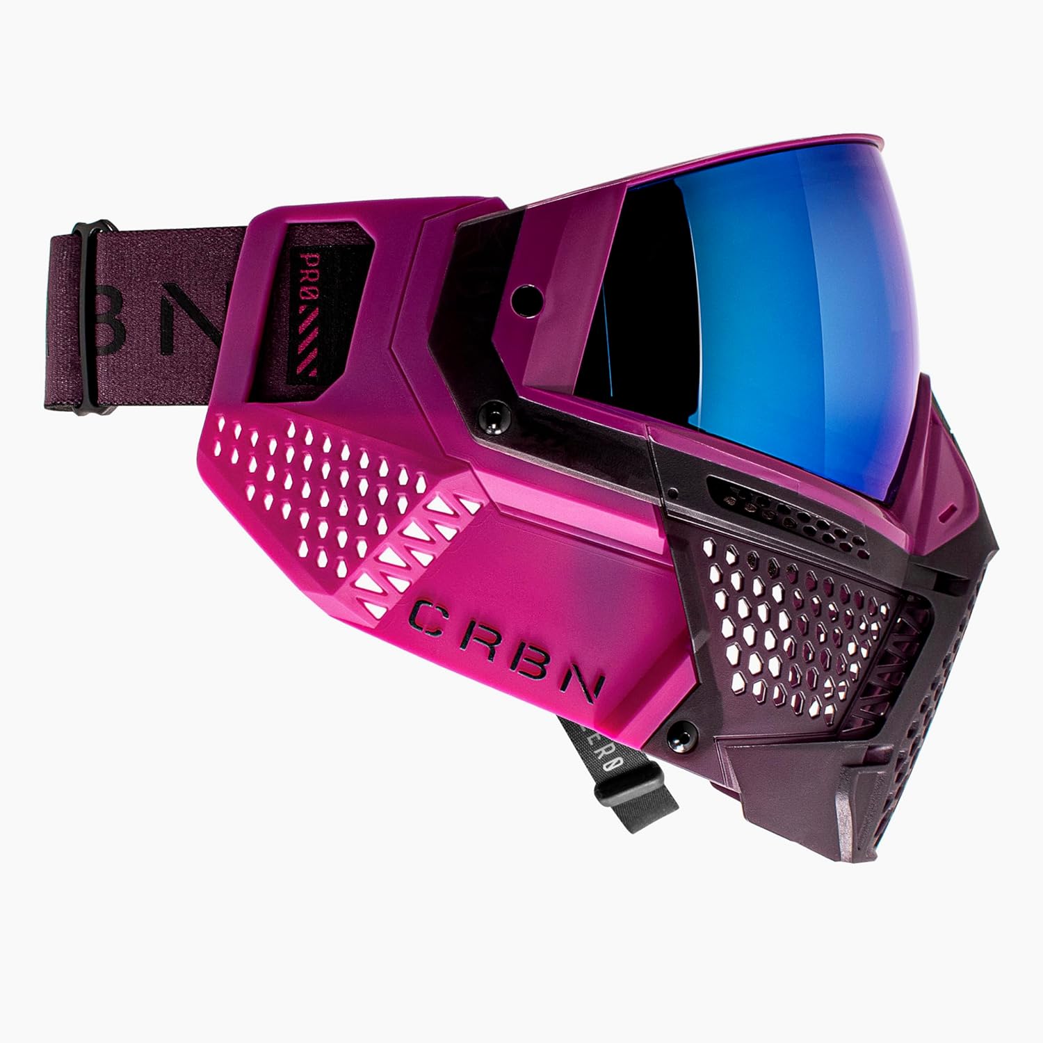 CRBN Paintball Zero Pro Goggle - Includes: Two Lens + Visor + Case - Carbon Paintball