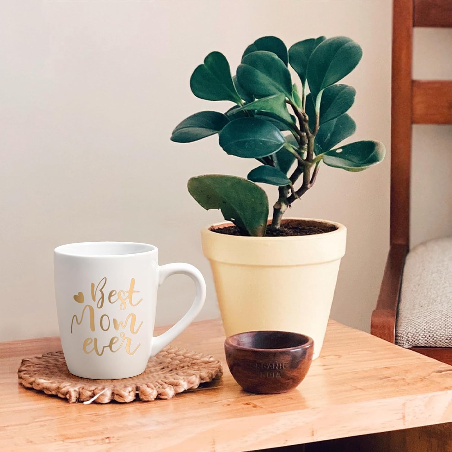 Cabtnca Mom Gifts, Best Mom Ever Mug, Christmas Birthday Mother's Day Gifts for Mom from Daughter Son, 12Oz - Image 3