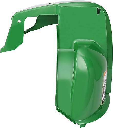 Miniatura 3 de ECOTRIC Guardabarros delantero derecho verde armadura de cuerpo de plástico compatible con John Deere 620i 850D - Serie #s 080001 repuesto para