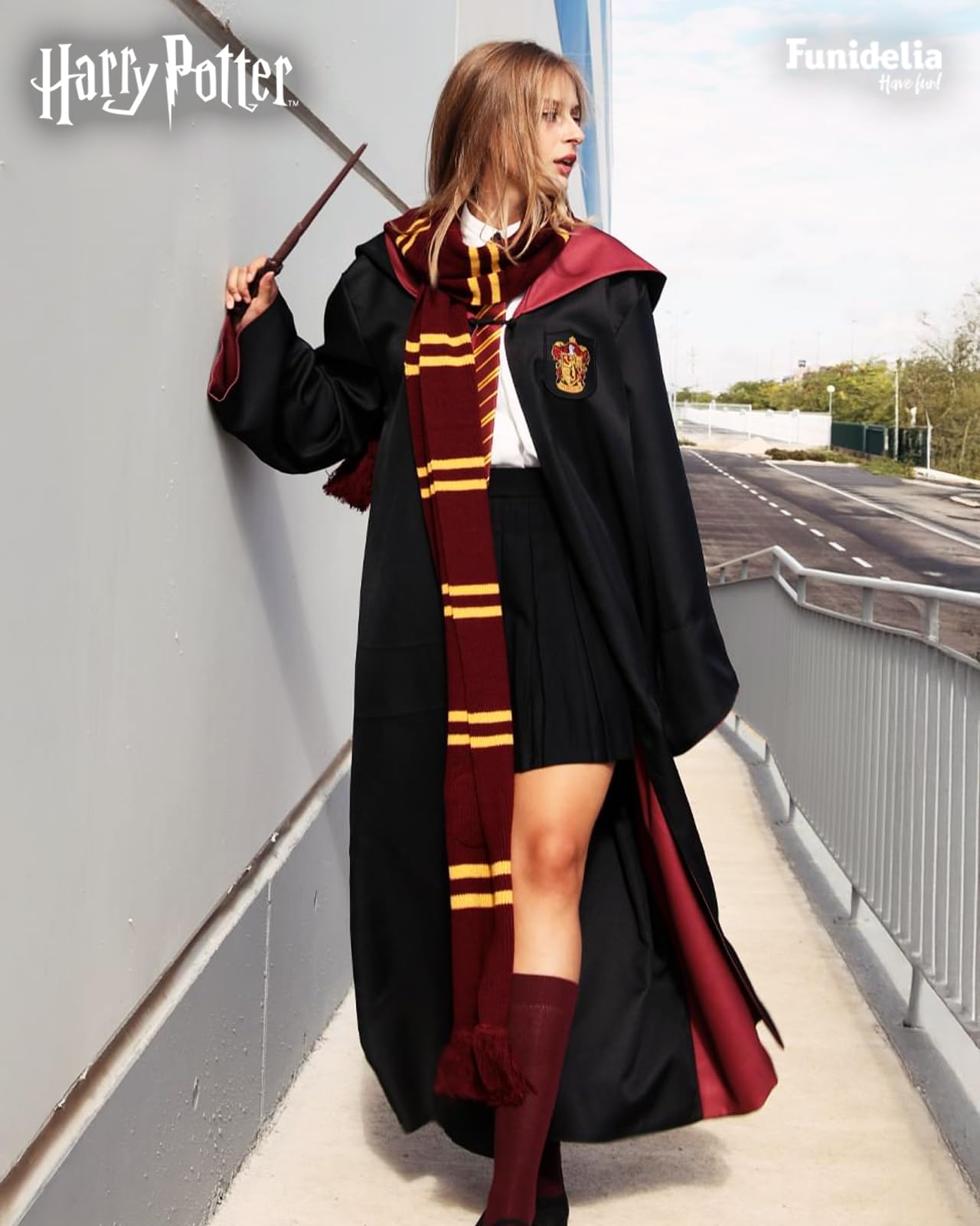 Funidelia Offizielle Harry Potter Replik Tunika - Diamond Edition für Erwachsene - Outfit für Erwachsene für Partys und Karneval