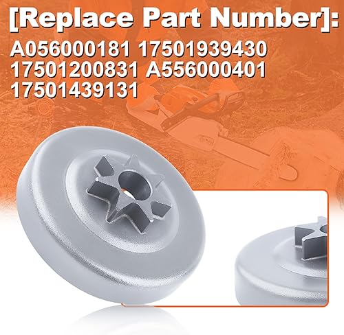 Miniatura 5 de Para motosierra Echo Cs-370 Cs-400 Cs-440 Cs-450 Cs-400F Cs-370F Cs-4200Es Cs-420Es, conjunto de embrague, A056000181 17501939430 17501200831 A5