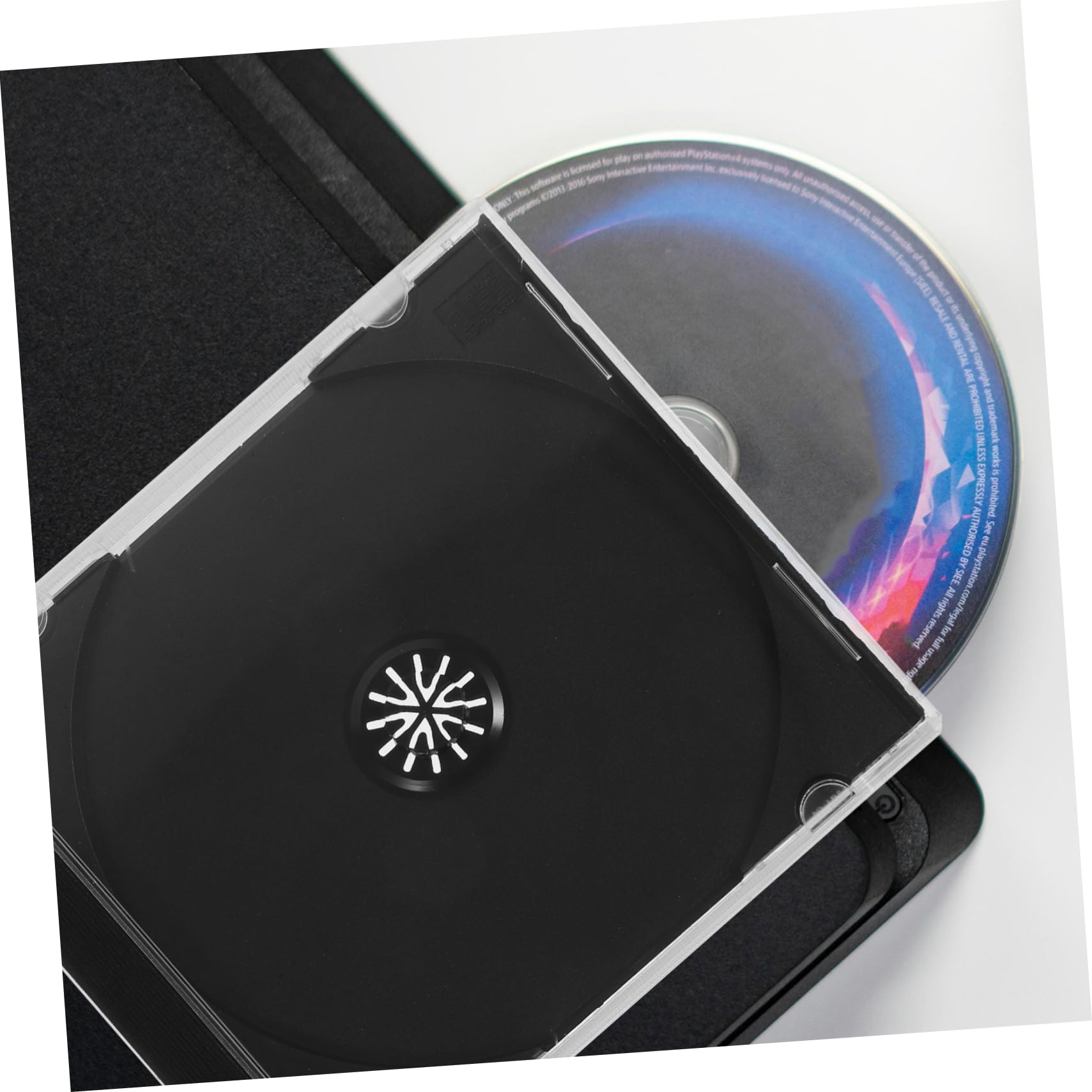 Garneck 3 Set Di Organizer Portatili Custodia Riutilizzabile Materiale Sicuro Per Dvd Compatto E Facile Da Trasportare Per Viaggi Casa Auto 5 Pezzi * 3