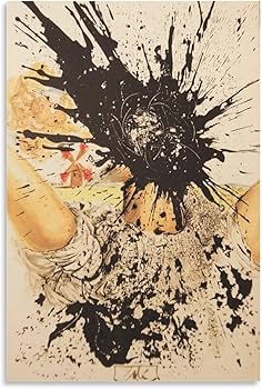 ダリの模写、パステル画、額入り、 ダリの模写、パステル画、額入り、 ダリの模写、パステル画、額