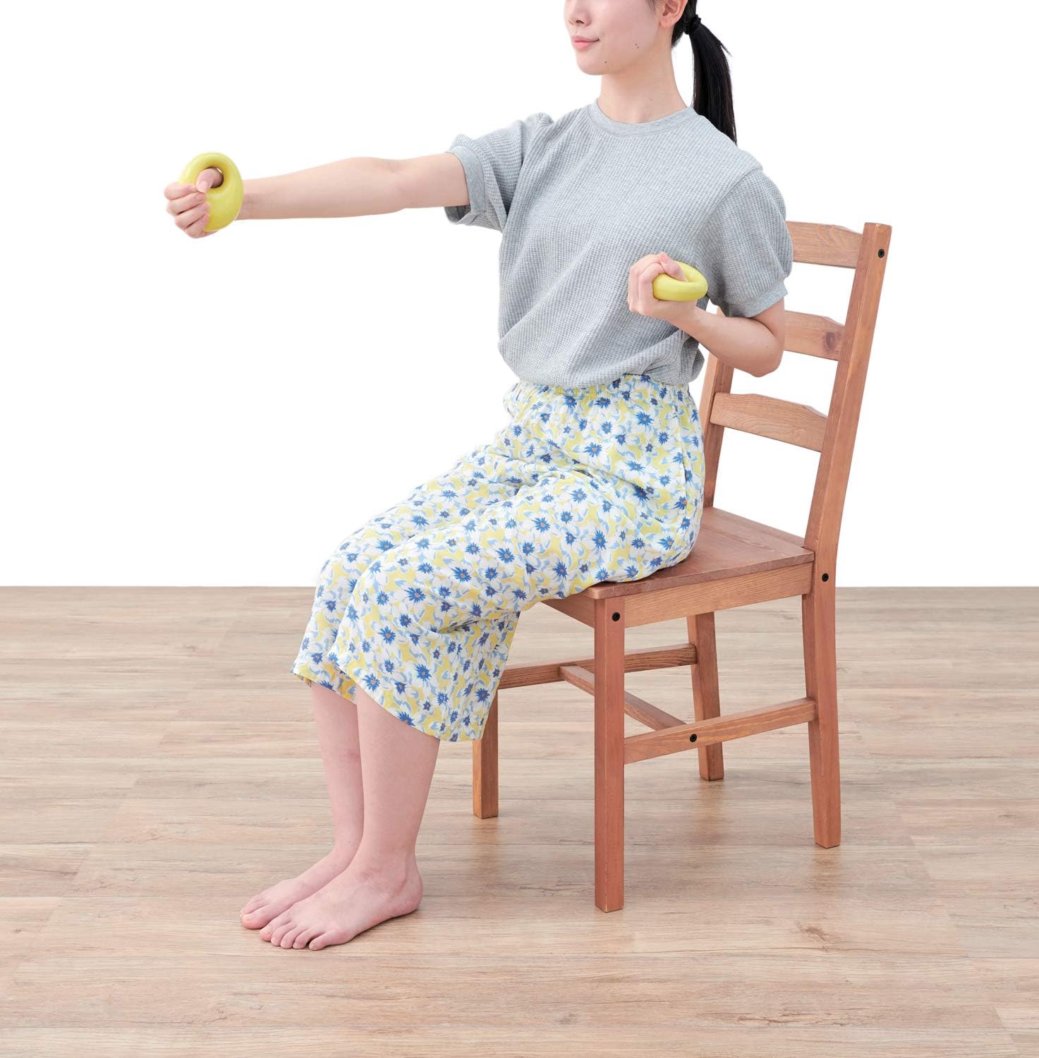 タニタサイズ リングダンベル グリーン