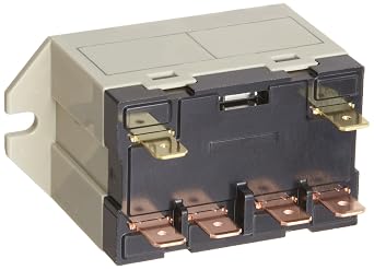 Omron G7L-2A-TUB-CB-AC24 General Purpose Relay, Class B Insulation, QuickConnect Terminal, Upper Bracket Mounting, Double Pole Single Throw Normally Open Contacts, 71 mA Rated Load Current, 24 VAC Rated Load Voltage