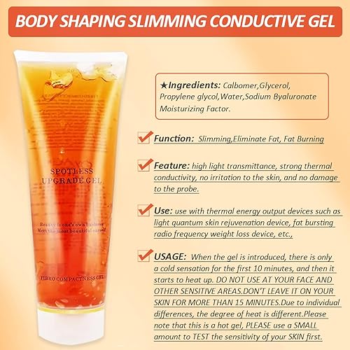 Miniatura 4 de YMEYFAN 3 unidades de gel conductor, gel de enfriamiento, gel de elevación, gel adelgazante, adecuado para varios equipos de salón de belleza,