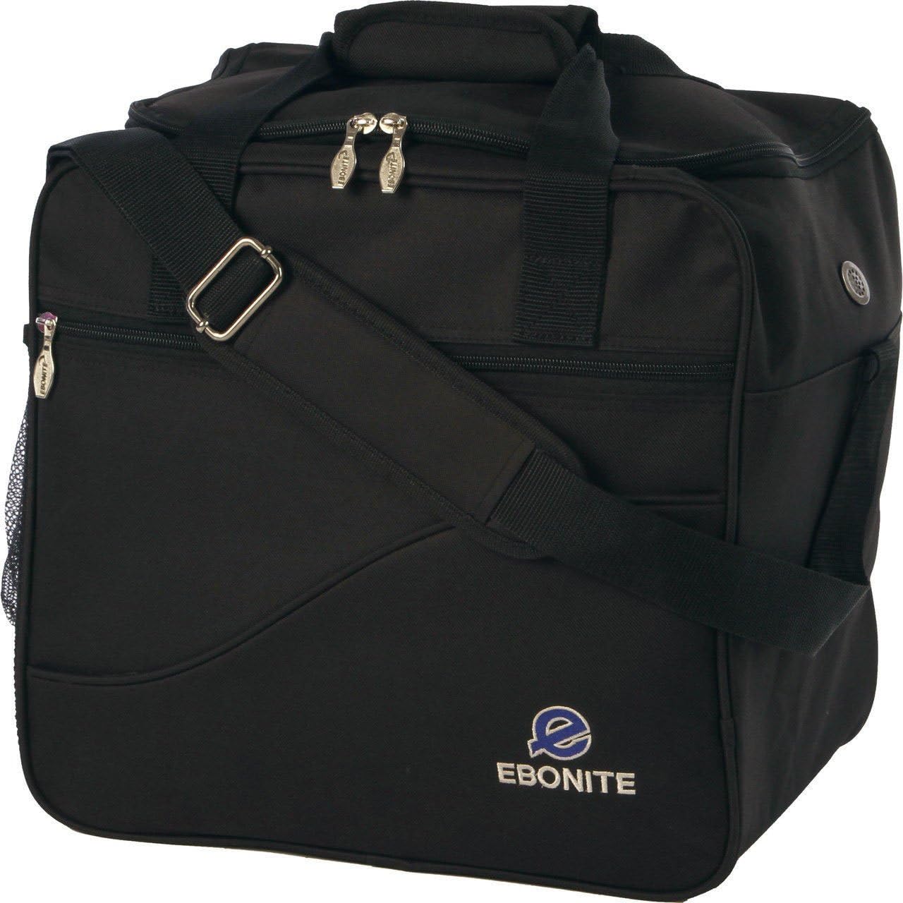 Ebonite Basic Single Bowling Ball Tote, Black Bowling