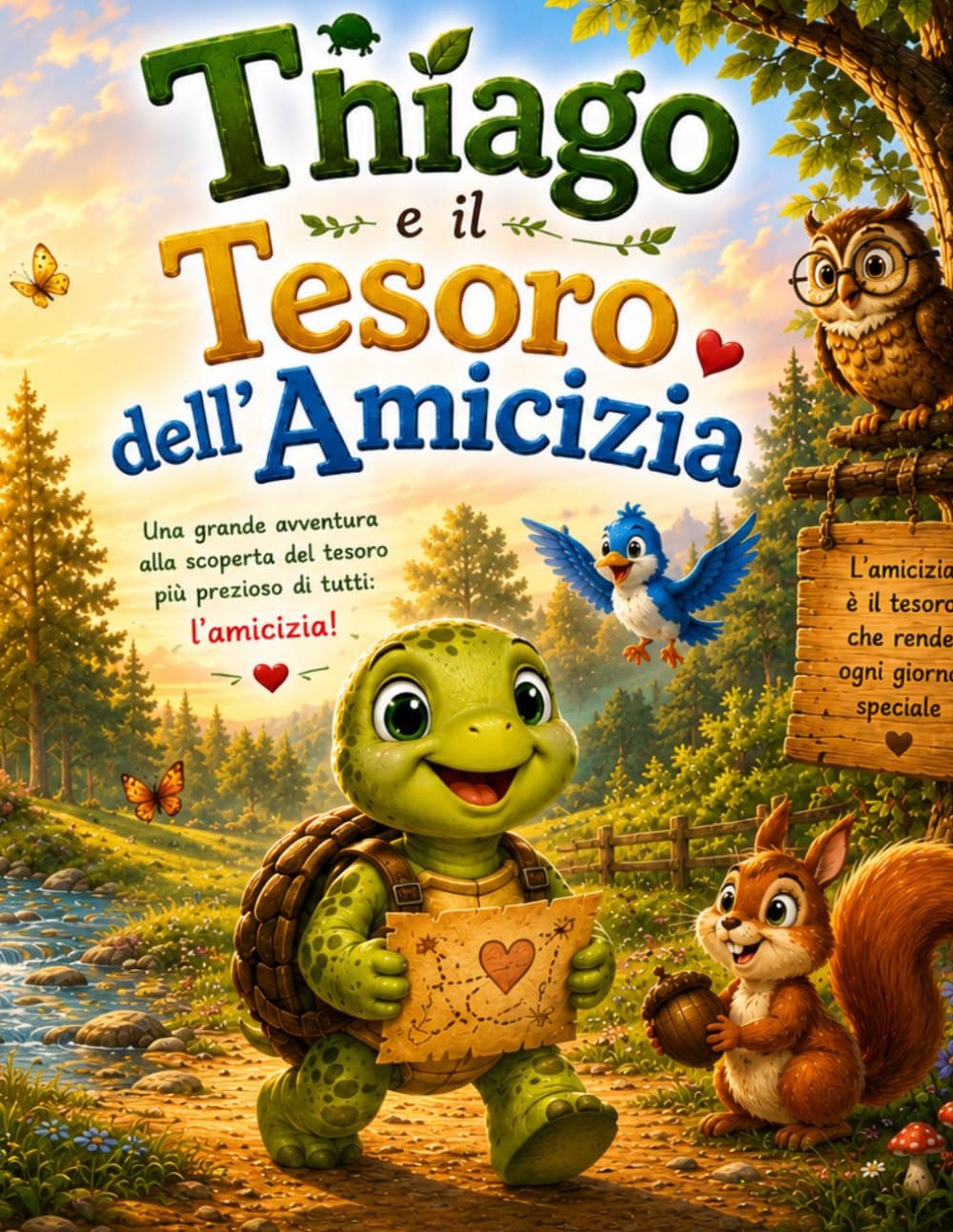 Thiago e il tesoro dell'amicizia (Il Giardino Delle Storie)